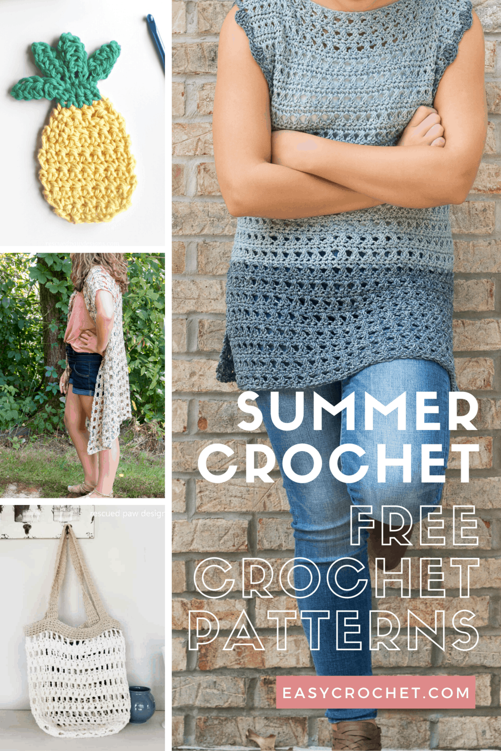 Free Crochet Patterns for Summer » Make & Do Crew