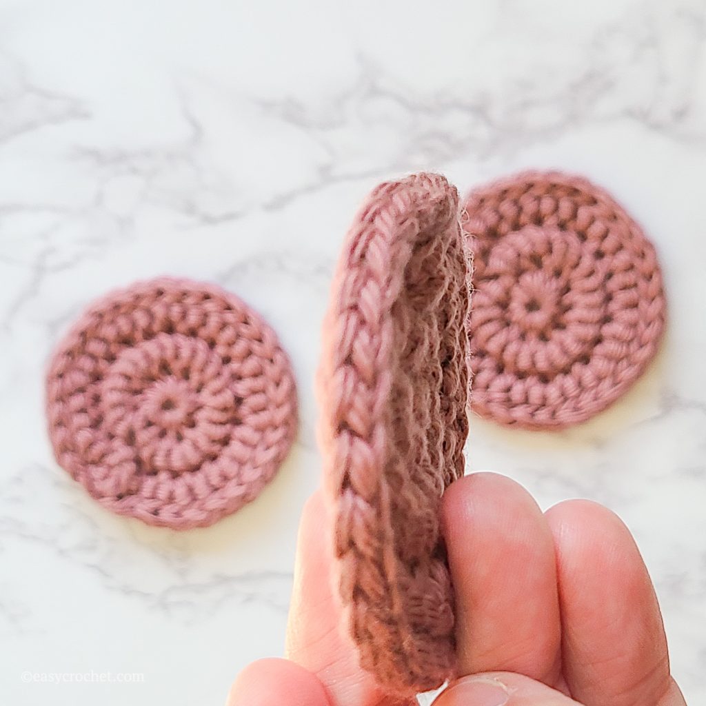 Makeup scrubber crochet pattern