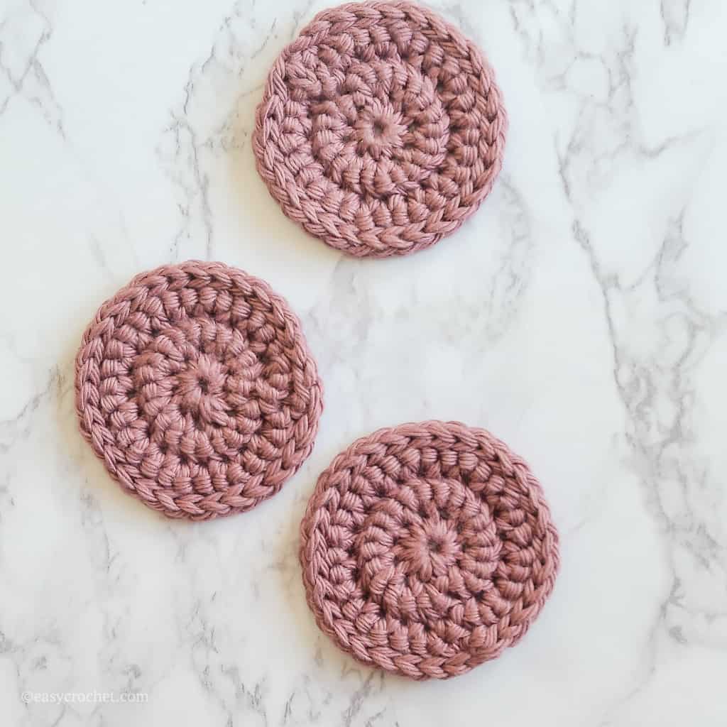 Reusable Makeup Pads Crochet Pattern - Easy Crochet