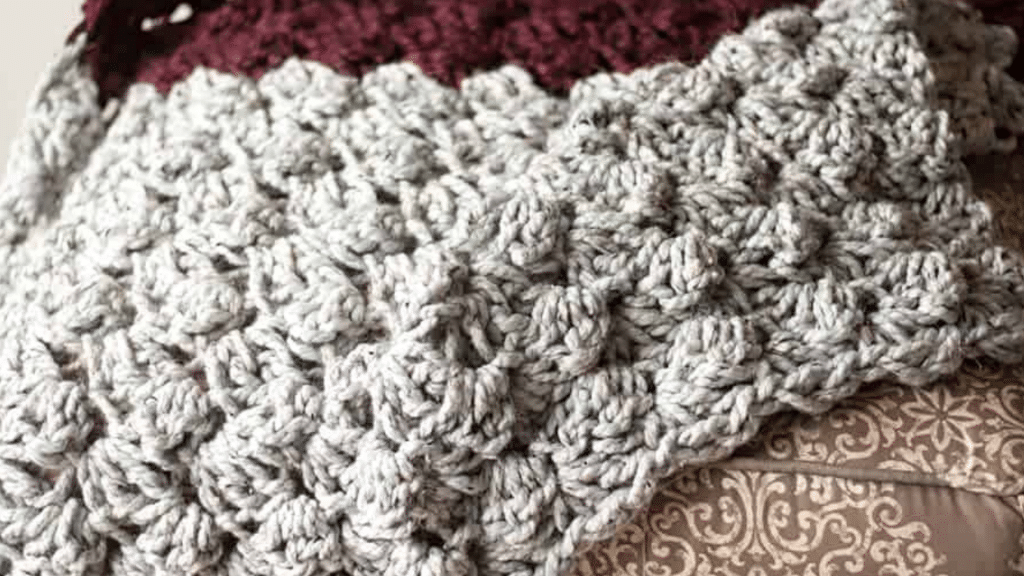 easy and free crochet blanket pattern