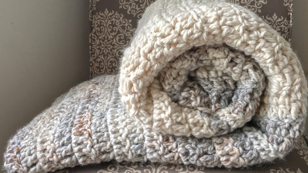 double crochet blanket