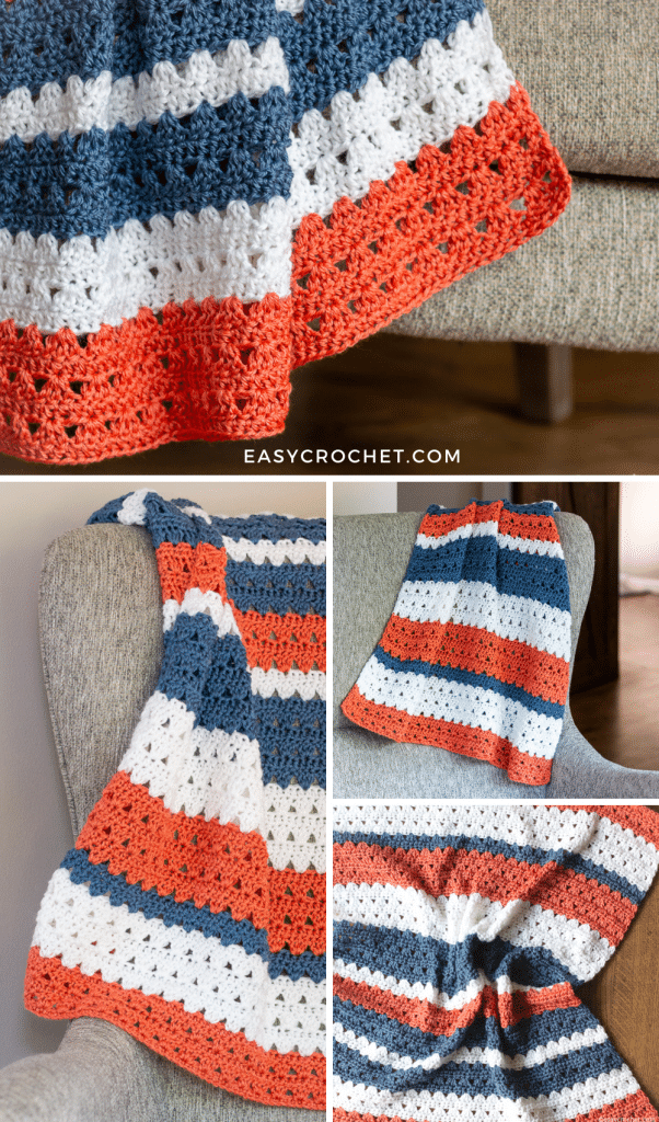 Quick Crochet Baby Blanket Pattern 