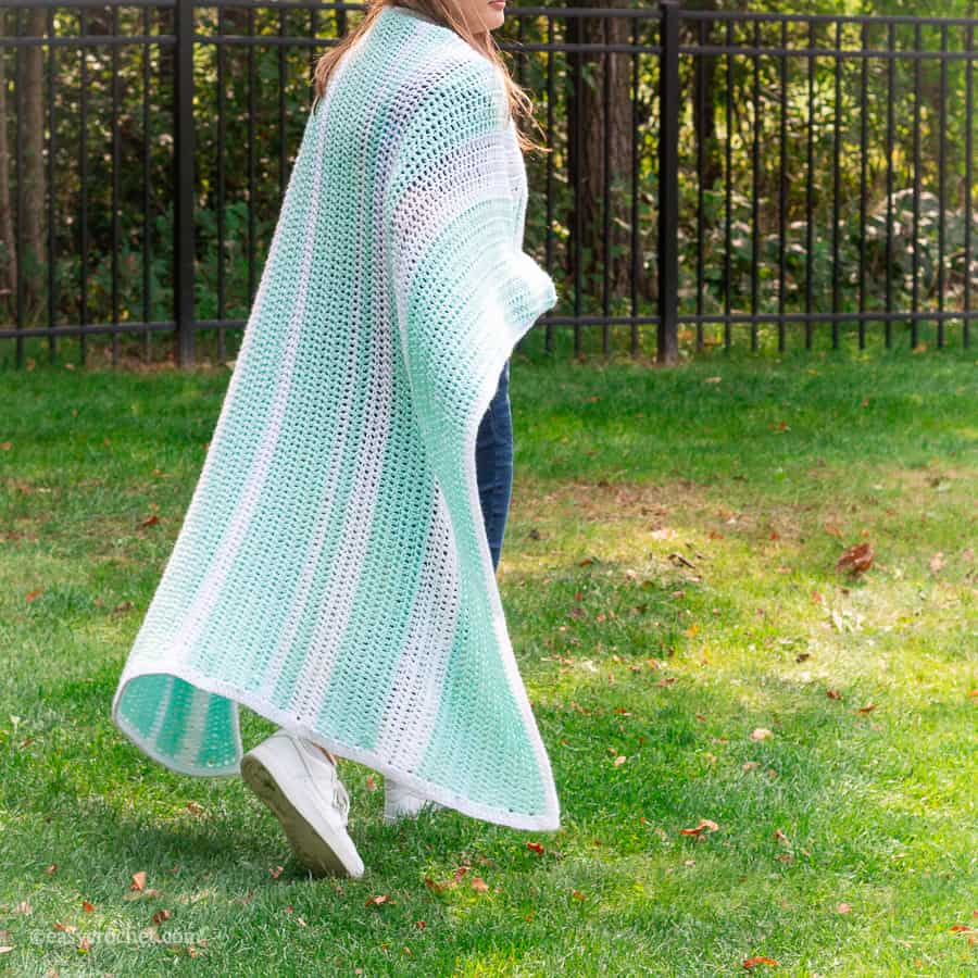 Double Crochet Blanket Pattern Free