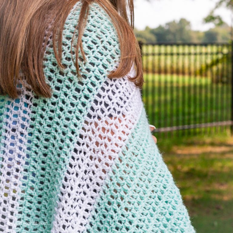 Double Crochet Stitch Blanket Pattern - EasyCrochet.com