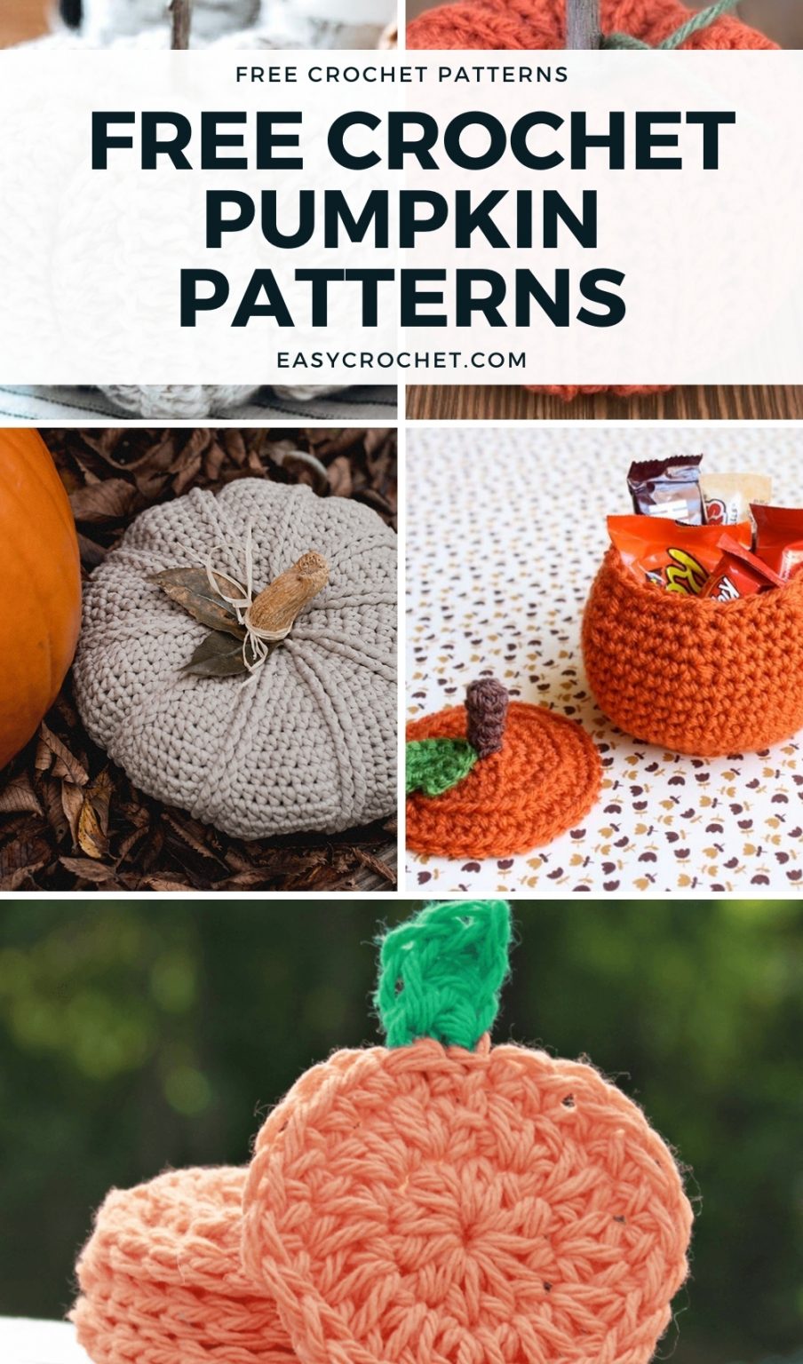 12 Best Free Crochet Pumpkin Patterns - Easy Crochet Patterns