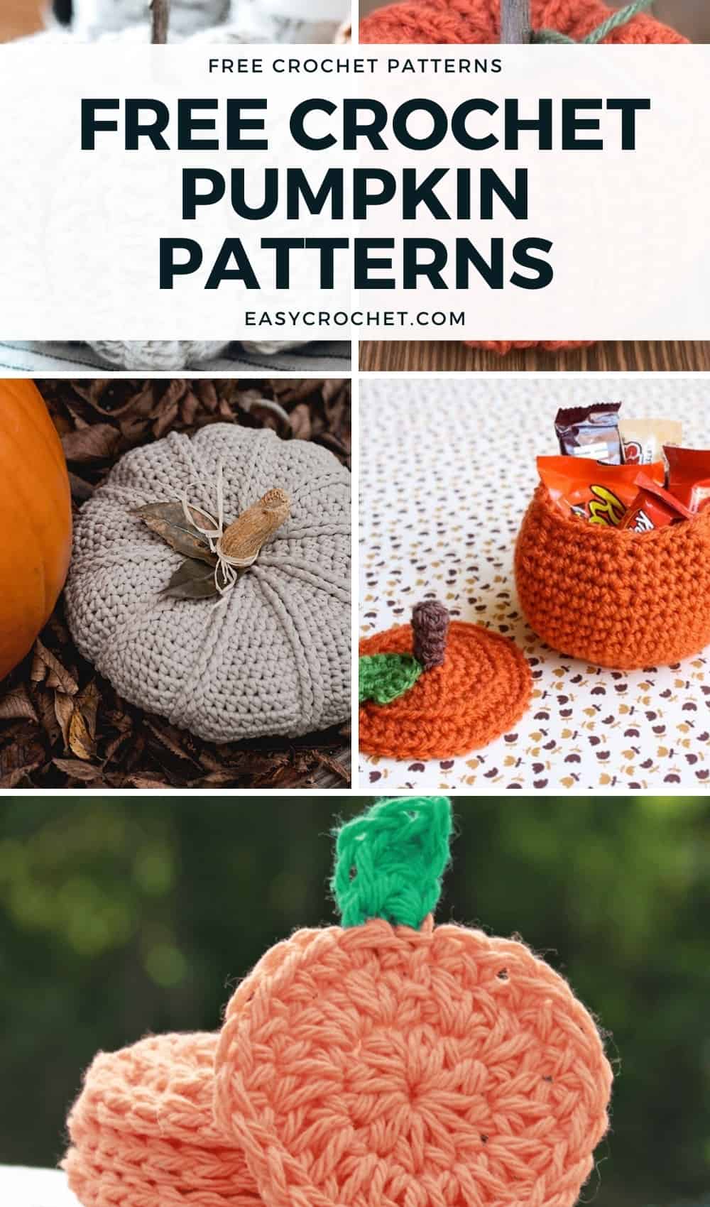 12 Best Free Crochet Pumpkin Patterns - Easy Crochet Patterns