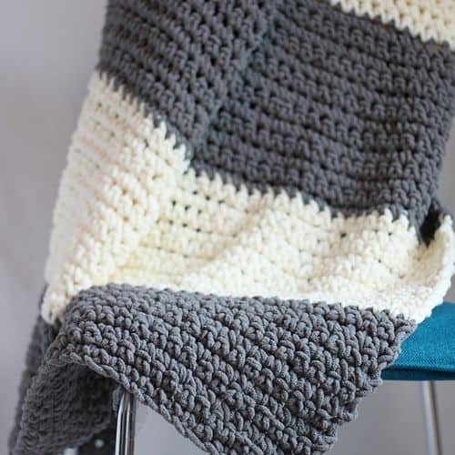 Bernat® Maker Home Dec™ Eyelets and Textures Crochet Blanket  Crochet for  beginners blanket, Crochet afghan patterns free, Afghan crochet patterns