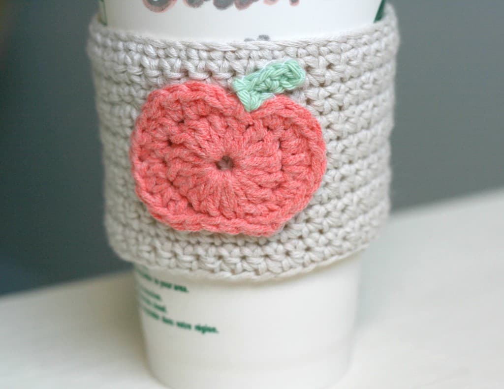 CROCHET PATTERN to Make a Pumpkin Cup Cozy With Spiral Stem for Hot or Cold  Drinks, Coffee Sleeve, Tea Drink Soda Cozy, Pdf Download. 