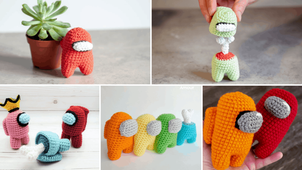 Among Us Crochet Patterns - EasyCrochet.com