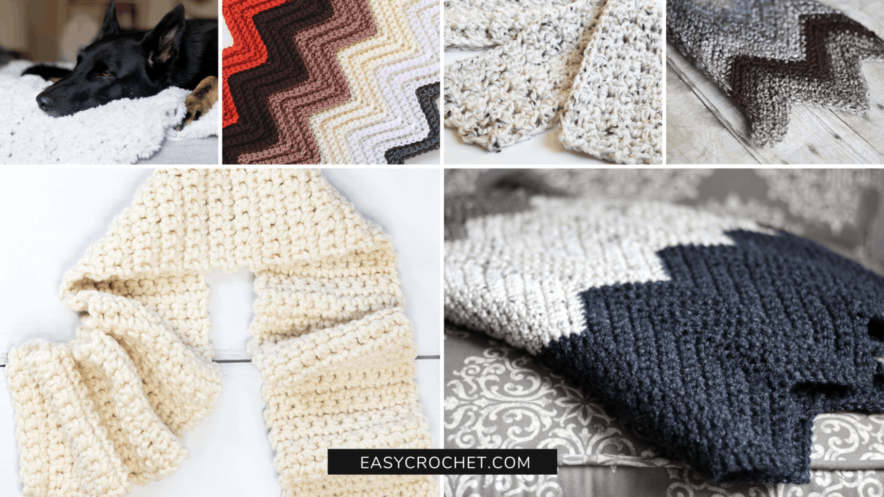12 Easy & Free Single Crochet Patterns - EasyCrochet.com