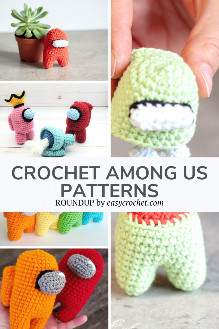 Crochet Patterns for Among Us Game - Easy Crochet Patterns