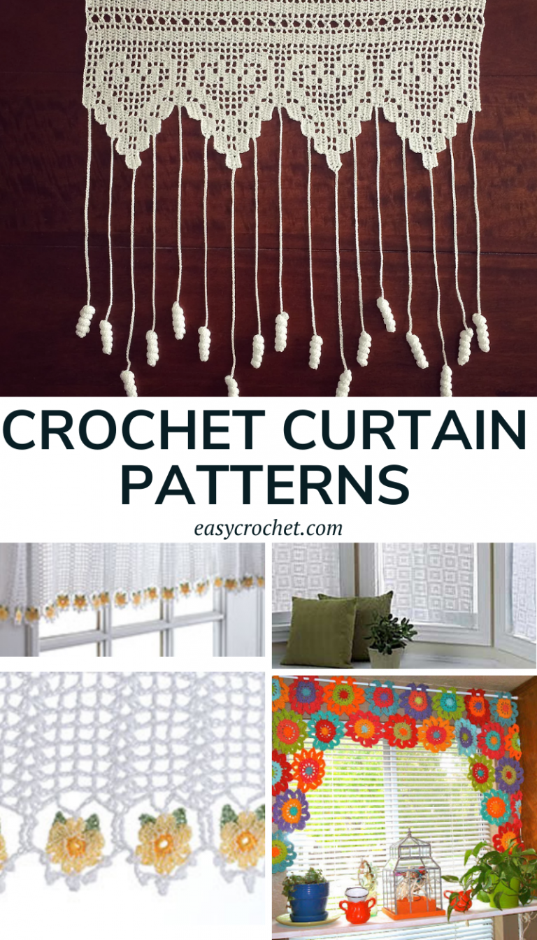 Easy Crochet Curtain Patterns - Easy Crochet Patterns