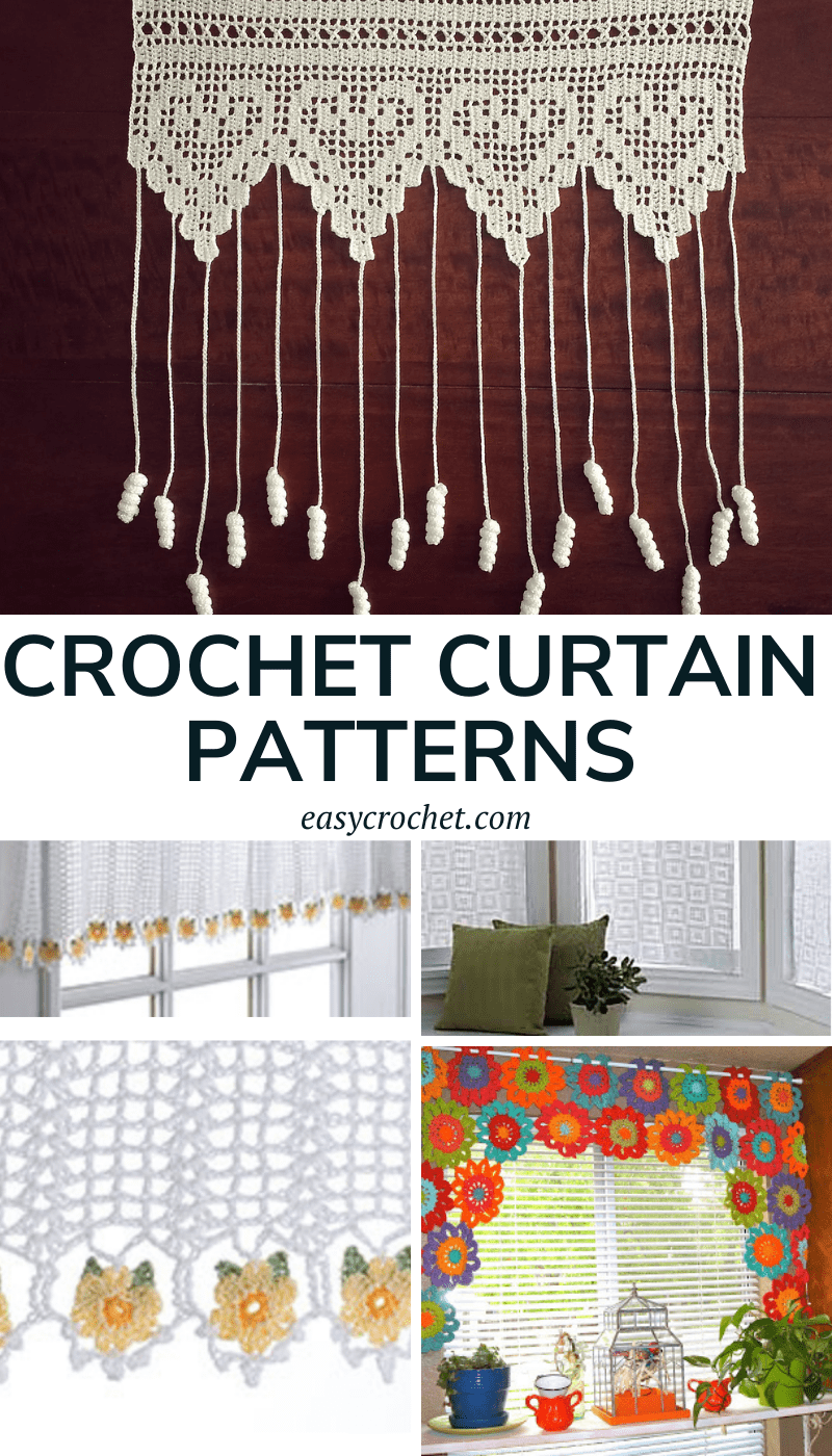 Easy Crochet Curtain Patterns Easy Crochet Patterns   Crochet Curtains  