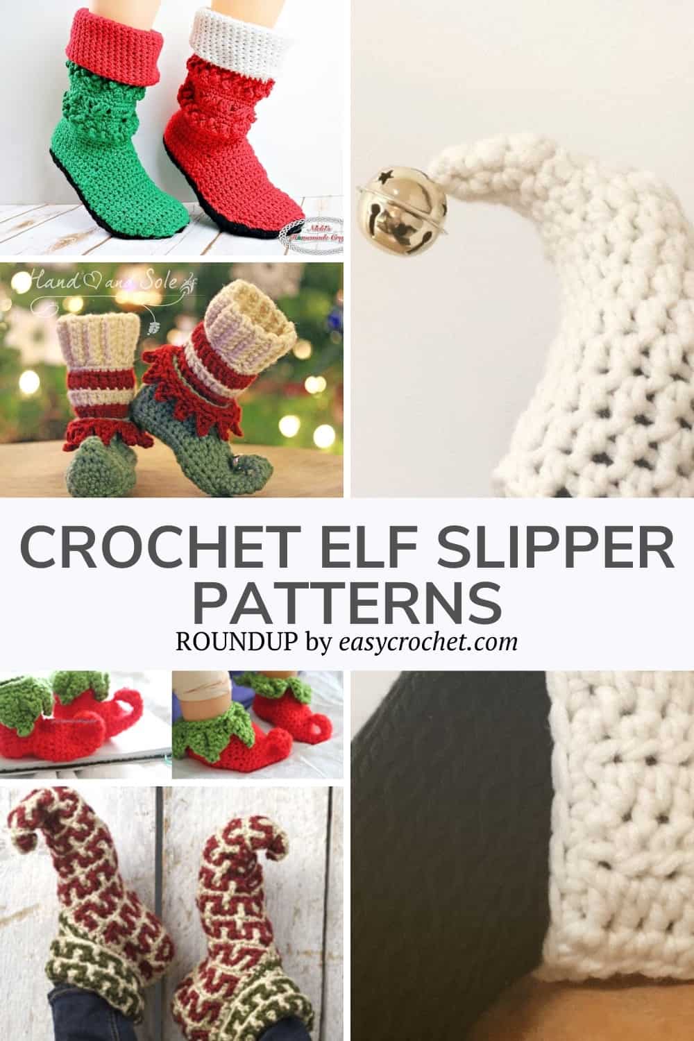 Crochet Elf Slipper Patterns Easy Crochet Patterns