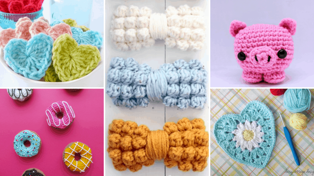 Cute Crochet Project Ideas - Easy Crochet Patterns