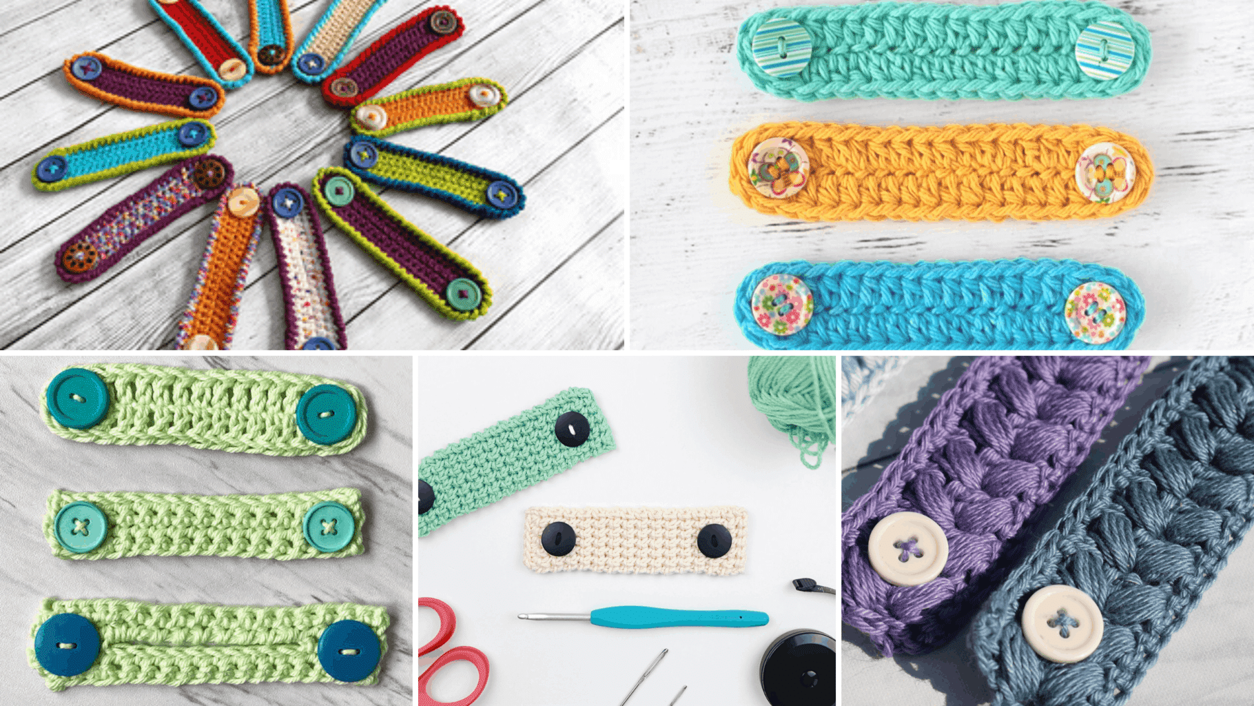 Quick Crochet Ear Savers - Free Pattern on Moogly