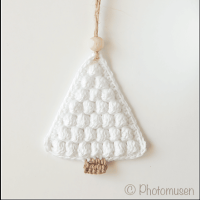 Image for Crochet Bobble Christmas Tree Ornament