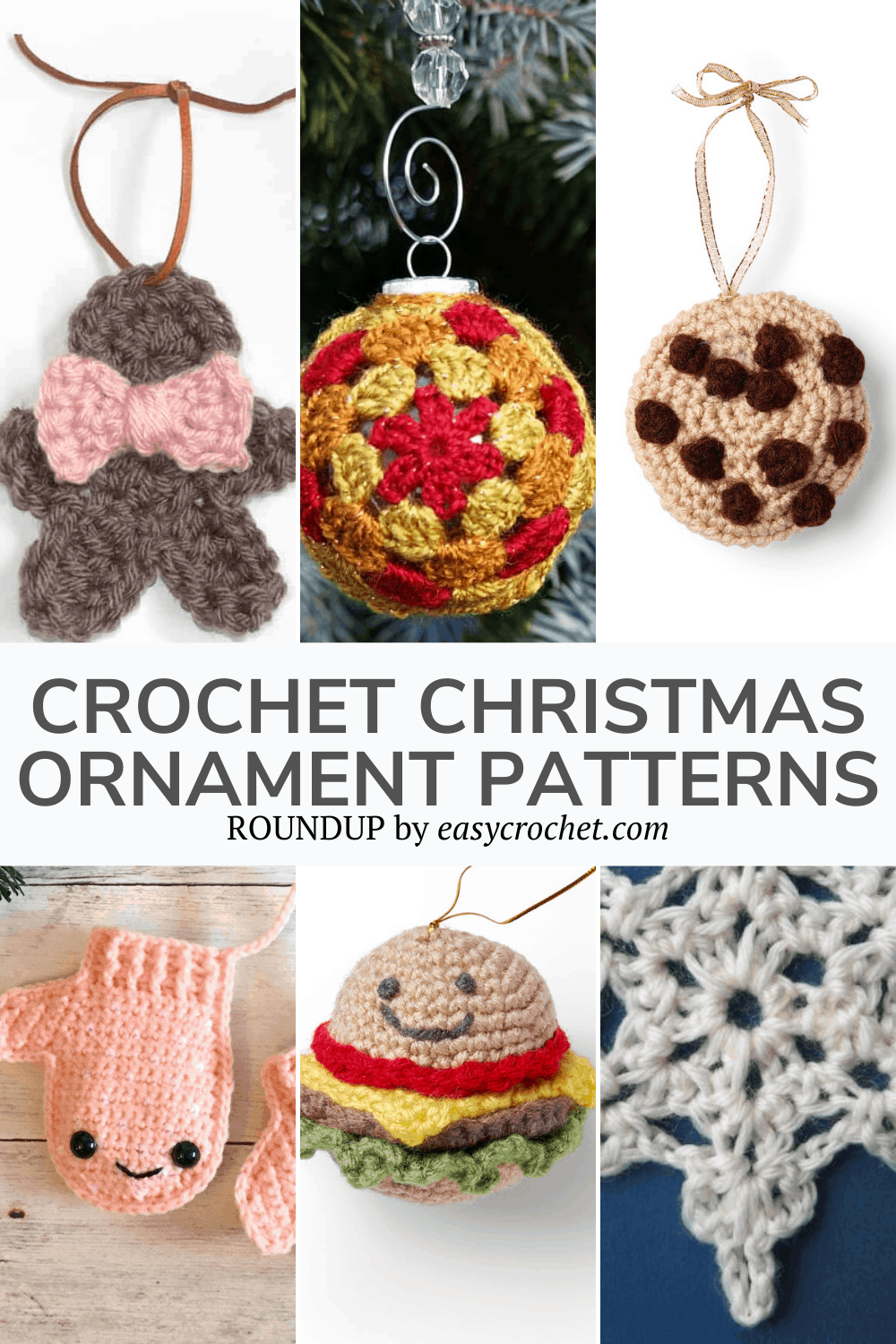 Crochet Christmas Ornament Patterns