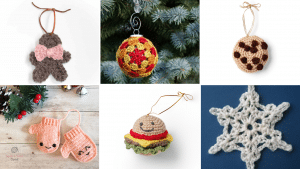25+ Patterns for Christmas Crochet Ornaments