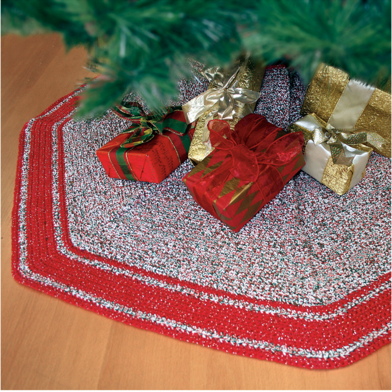 9 Easy Crochet Christmas Tree Skirt Patterns Easy Crochet Patterns