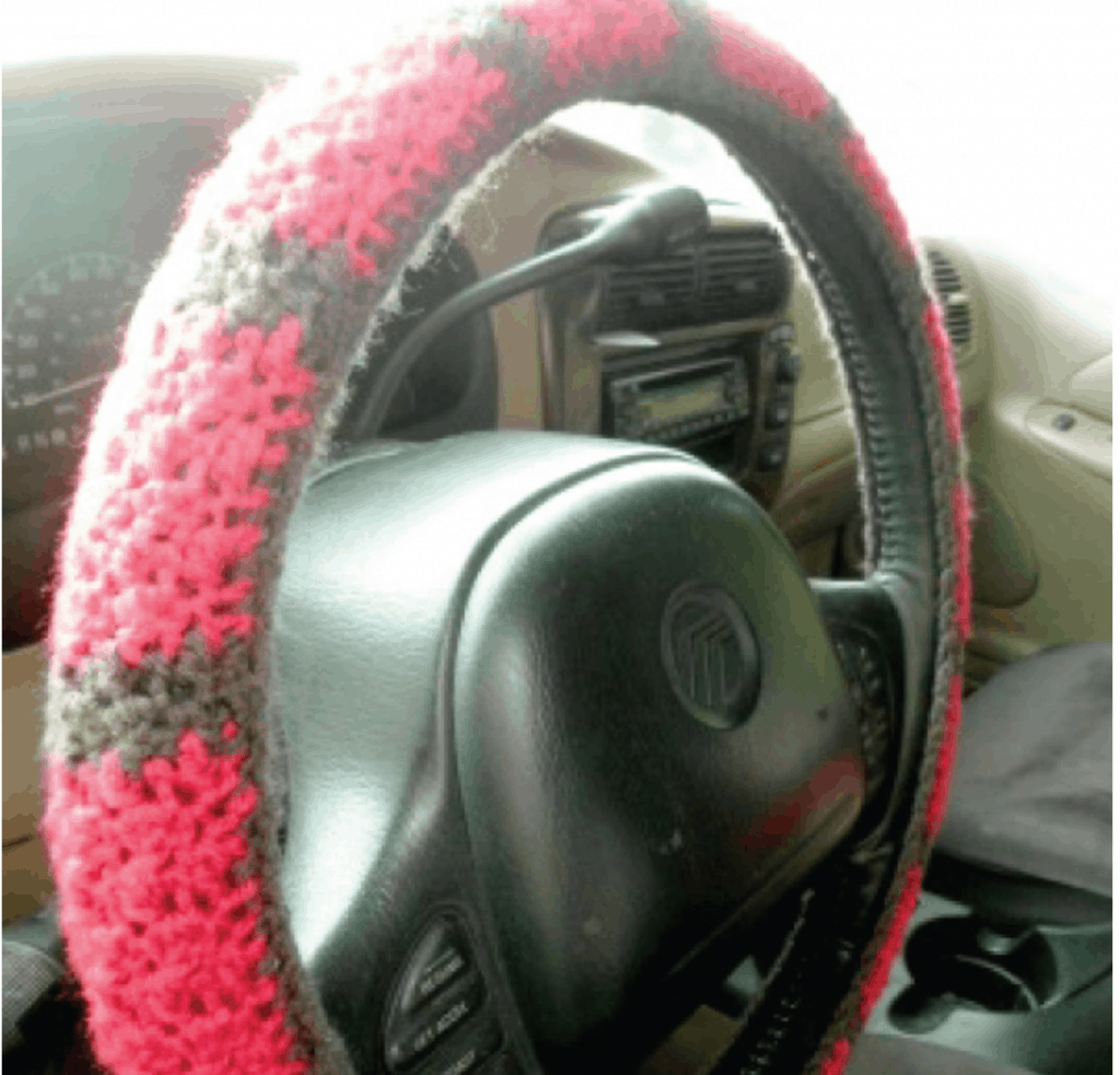 Crochet Steering Wheel Cover - Instructables