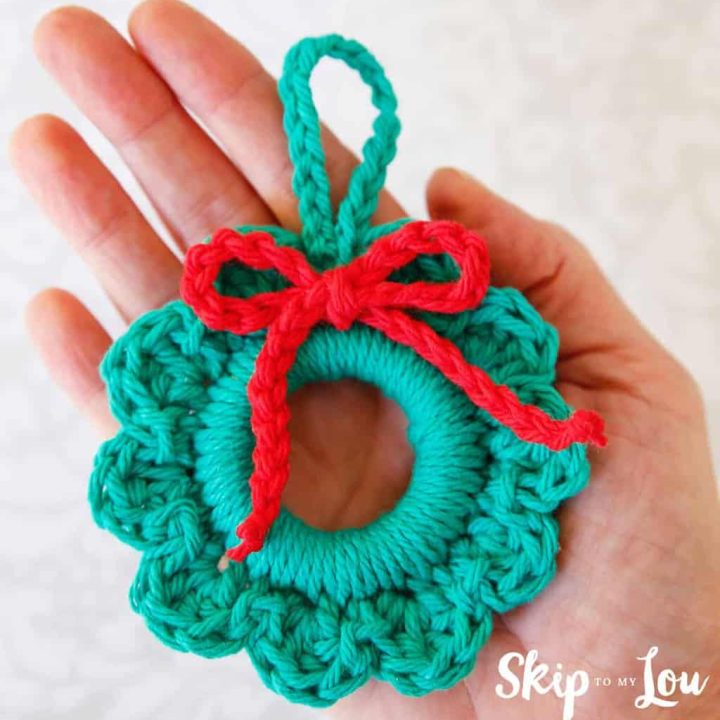Image for Easy Crochet Wreath Ornament