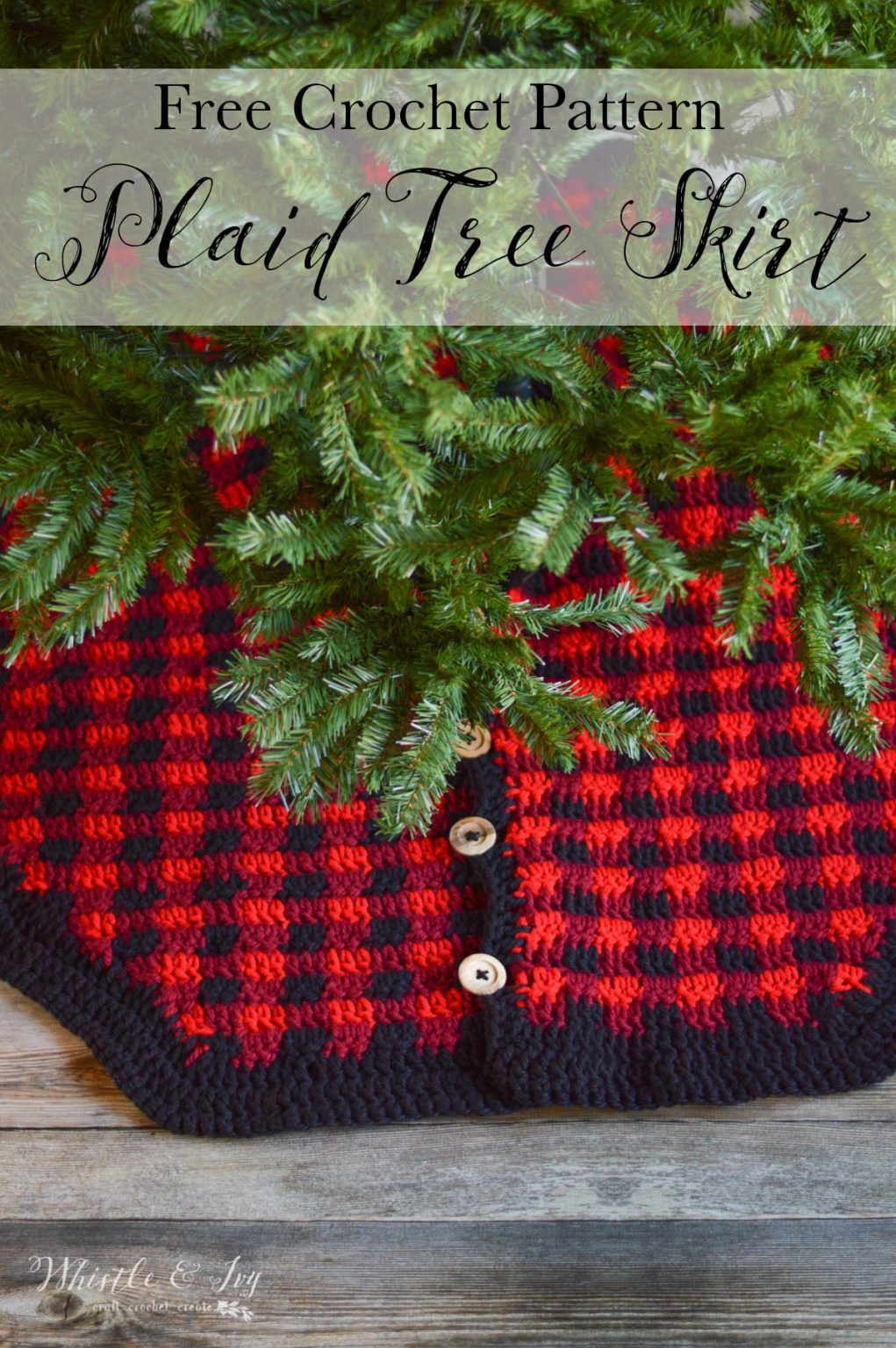 9 Easy Crochet Christmas Tree Skirt Patterns Easy Crochet Patterns