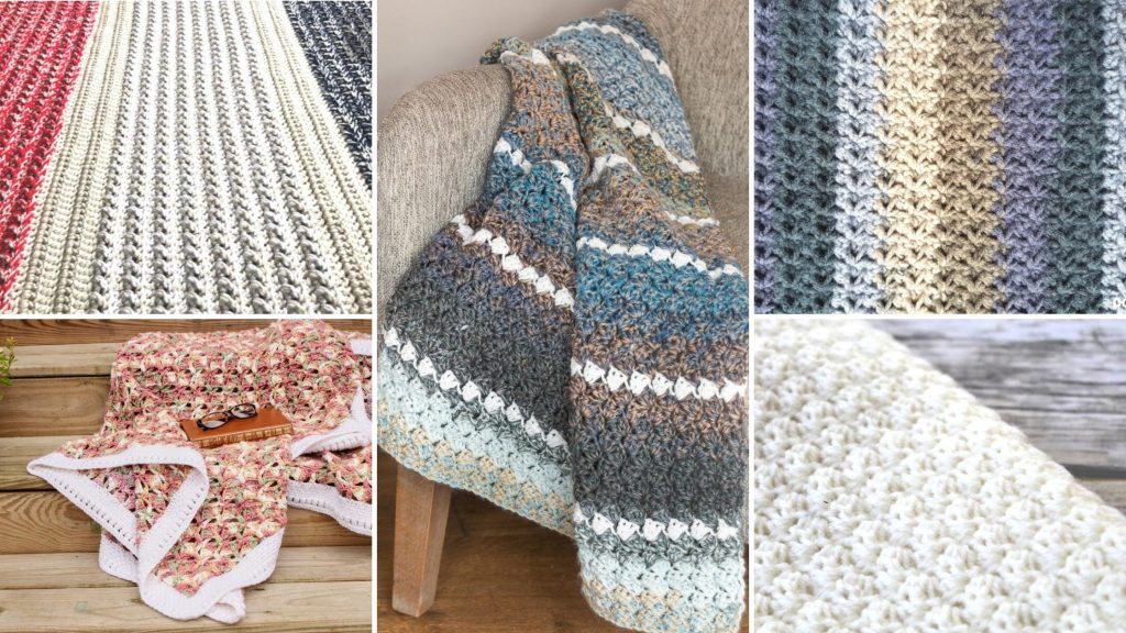 7 Free Crochet Lap Blanket Patterns - Easy Crochet Patterns