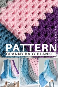 Granny Stitch Baby Blanket Pattern - Easy Crochet Patterns