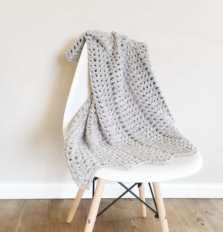 Granny Stitch Ripple Blanket Baby Pattern