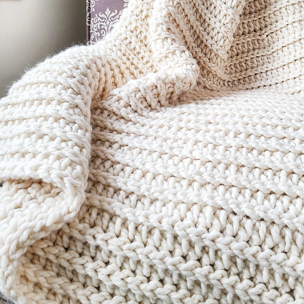 How to Crochet a Blanket - EasyCrochet.com