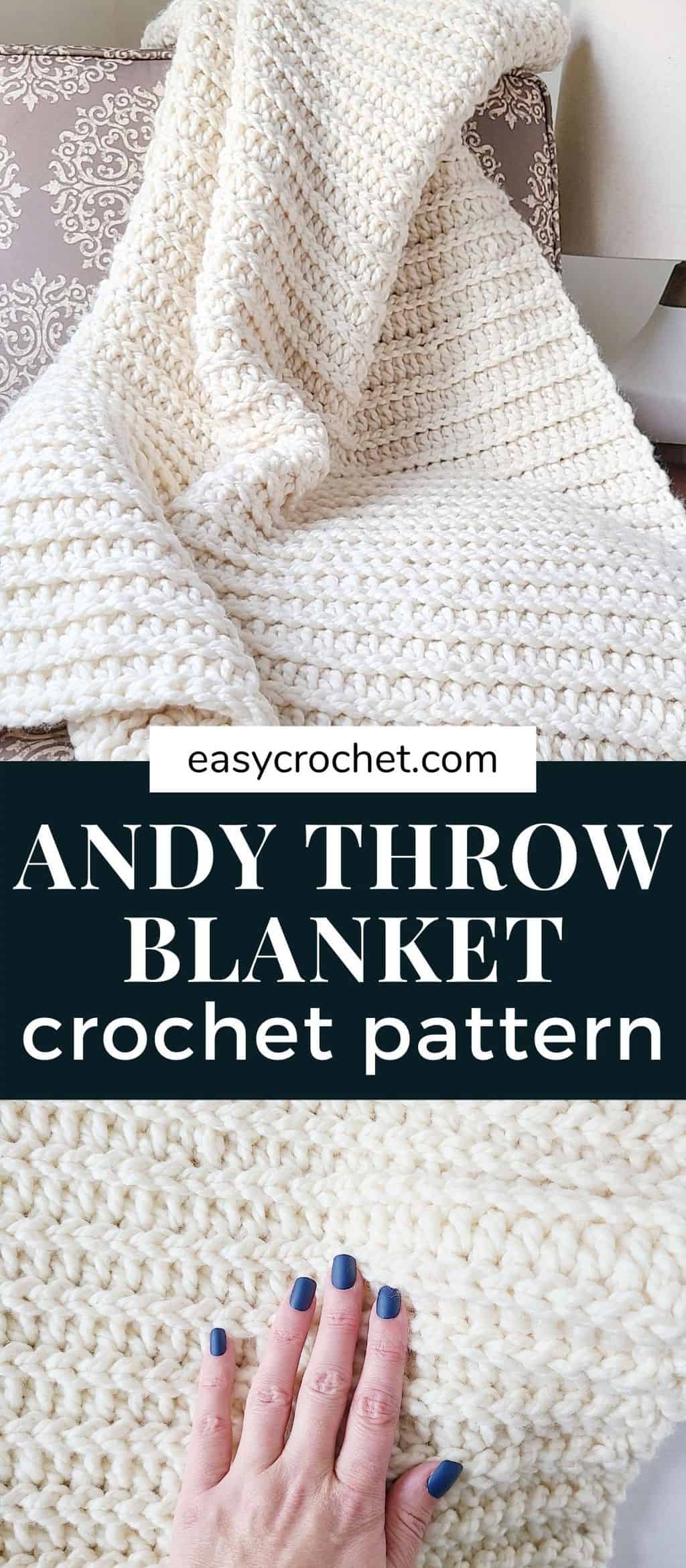 How to Crochet a Blanket Easy Crochet Patterns