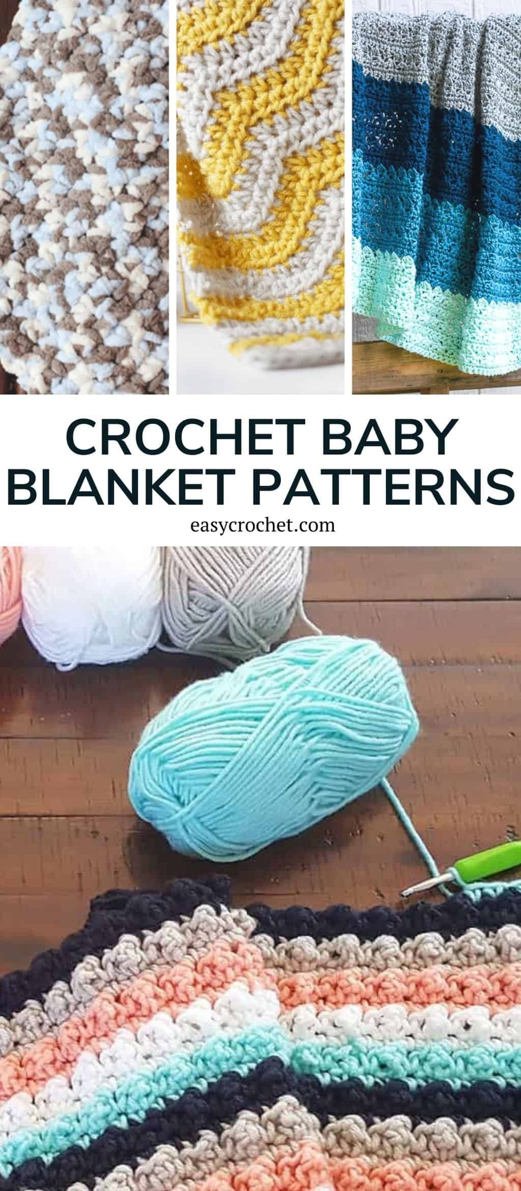 Diy crochet baby online blanket