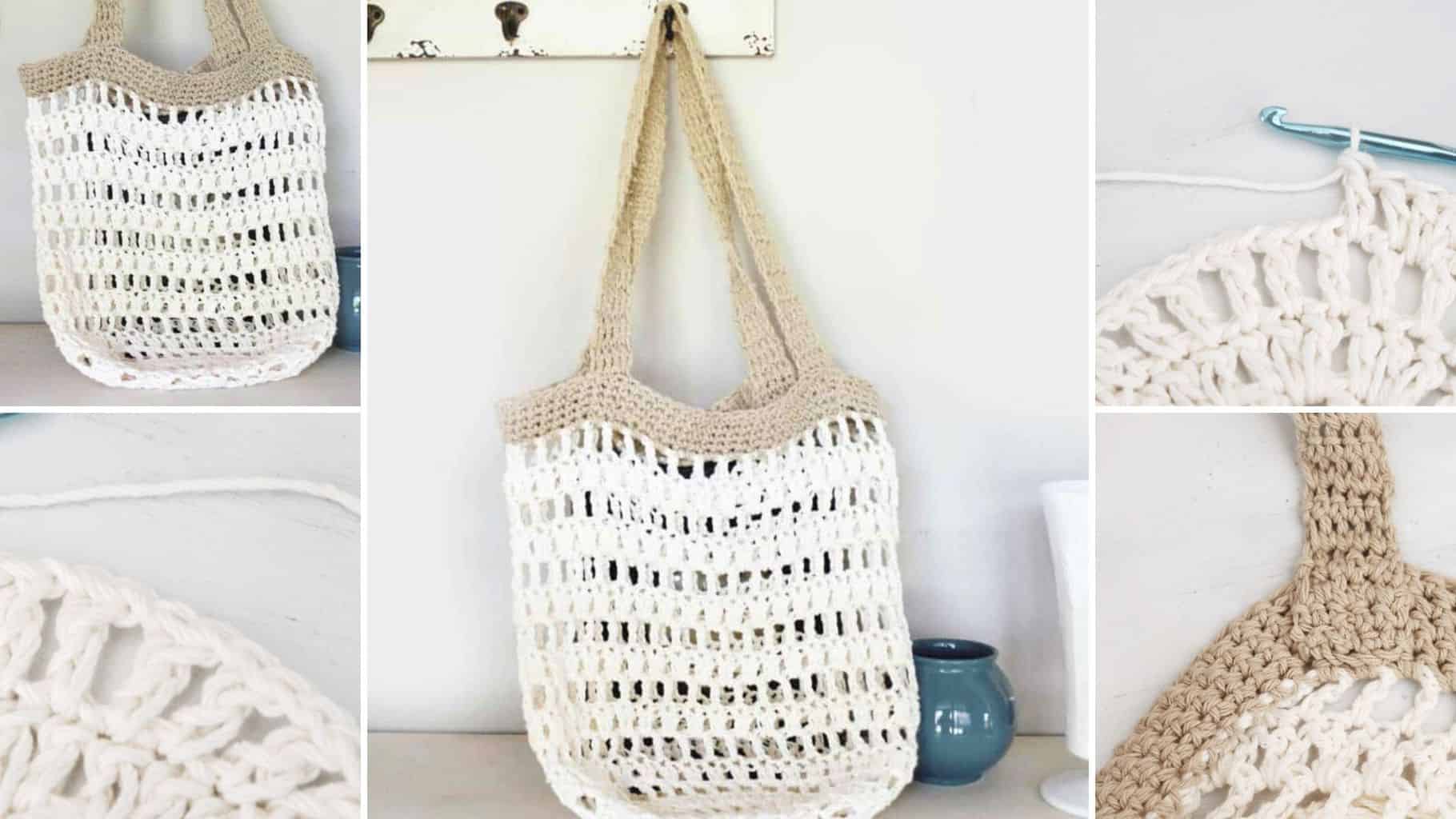 Simple Free Crochet Tote Bag Pattern for Beginners - Easy Crochet