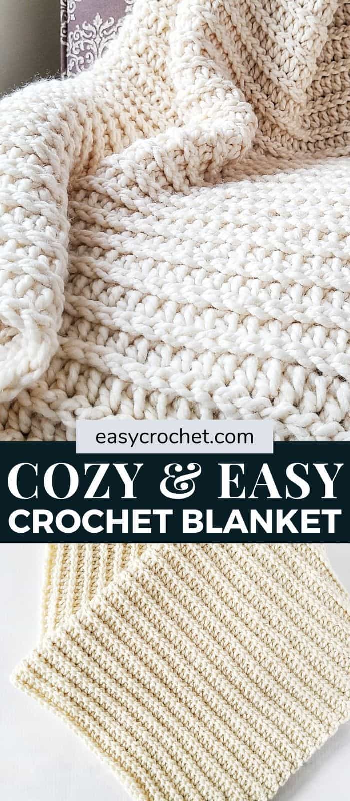 How to Crochet a Blanket Step-by-Step (for Complete Beginners