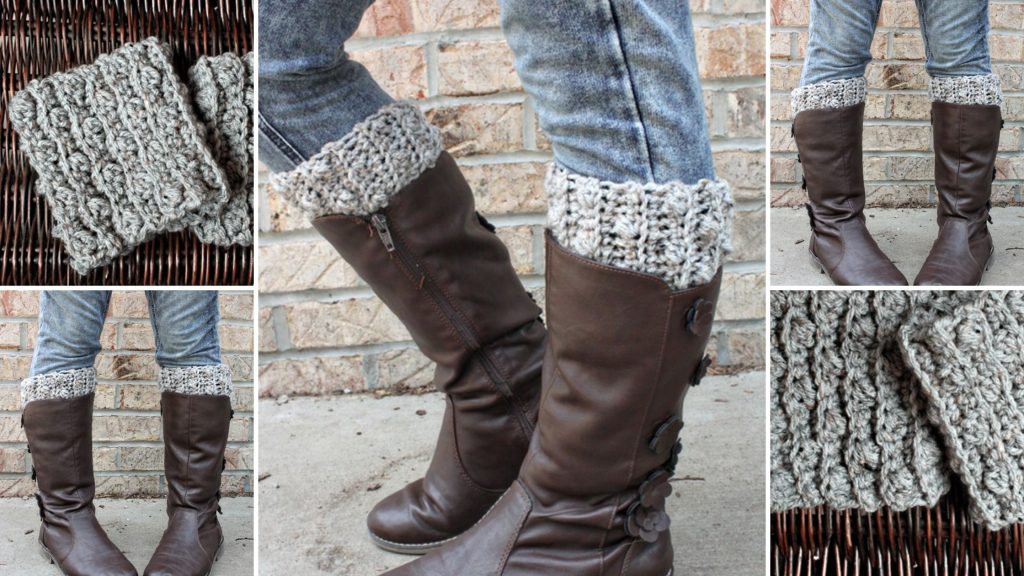 Crochet Boot Cuffs Pattern