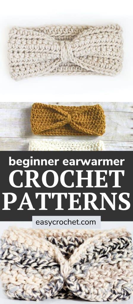 easy earwarmer crochet patterns for beginners