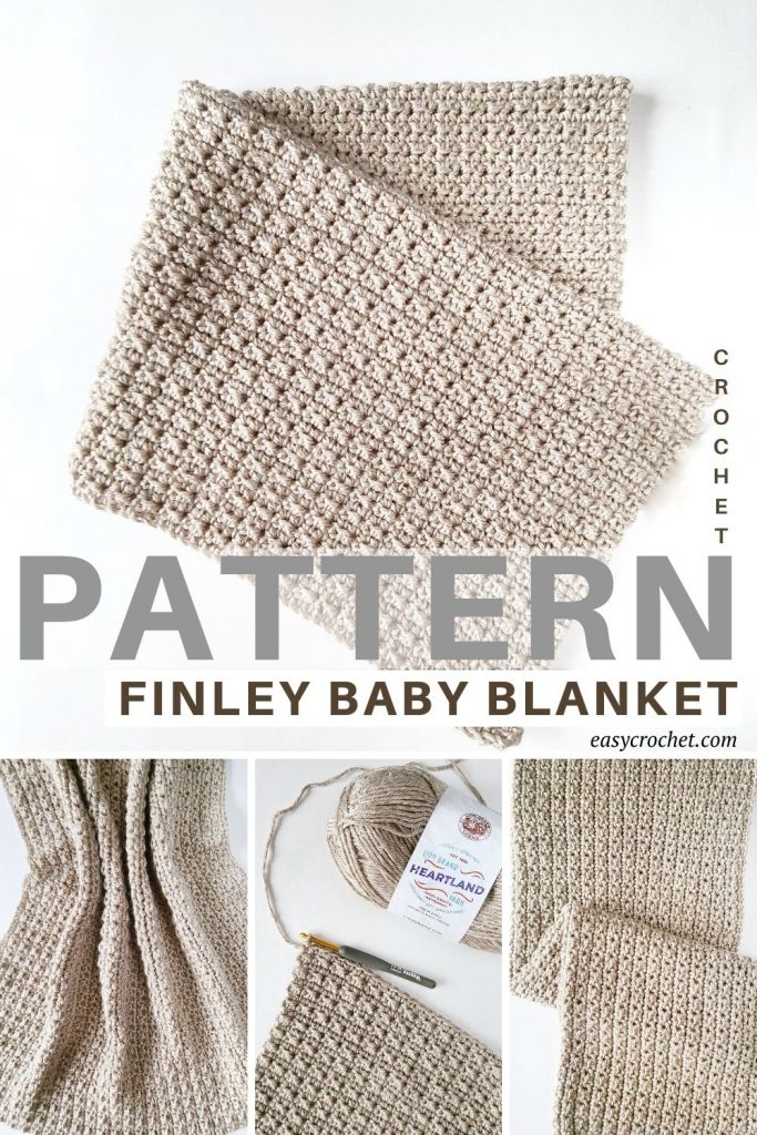 The Finley Easy Crochet Blanket Pattern - Easy Crochet Patterns