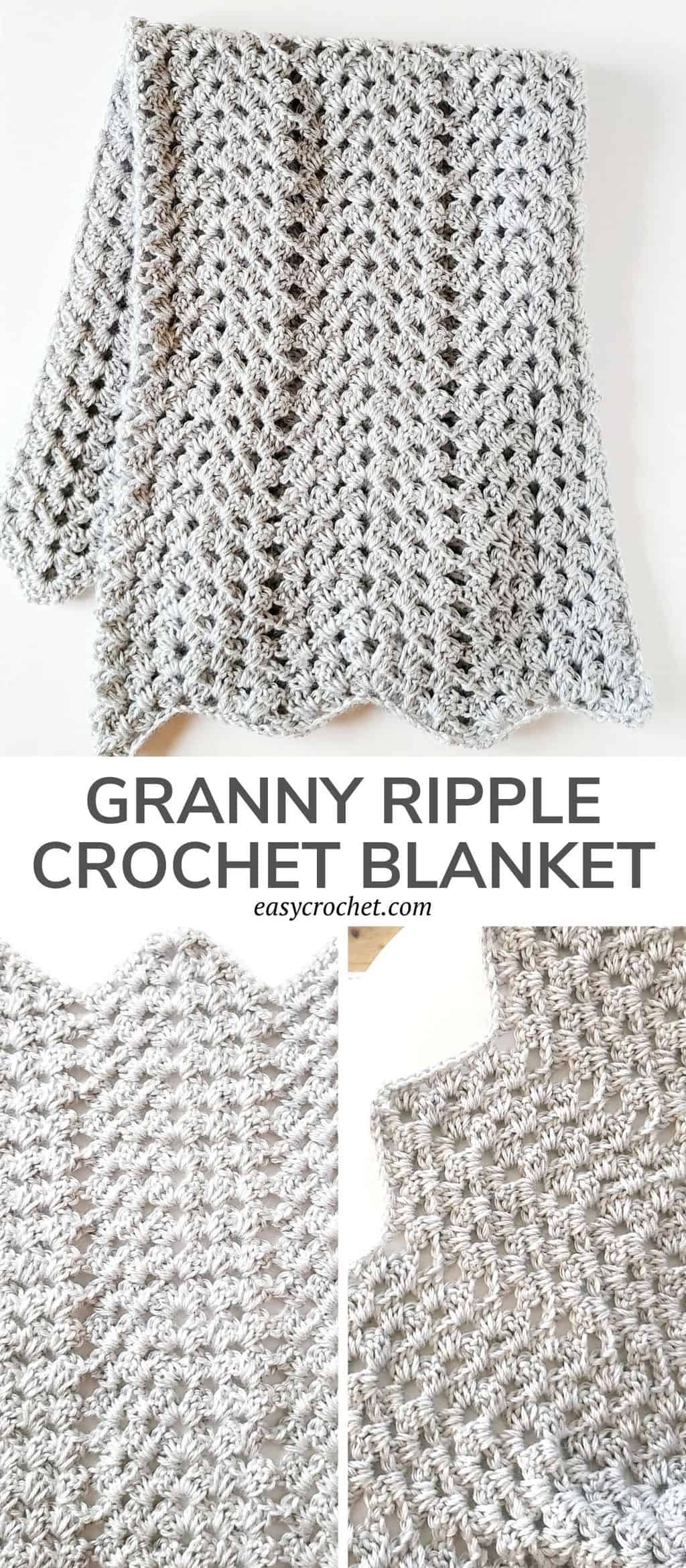 Granny Ripple Blanket Pattern