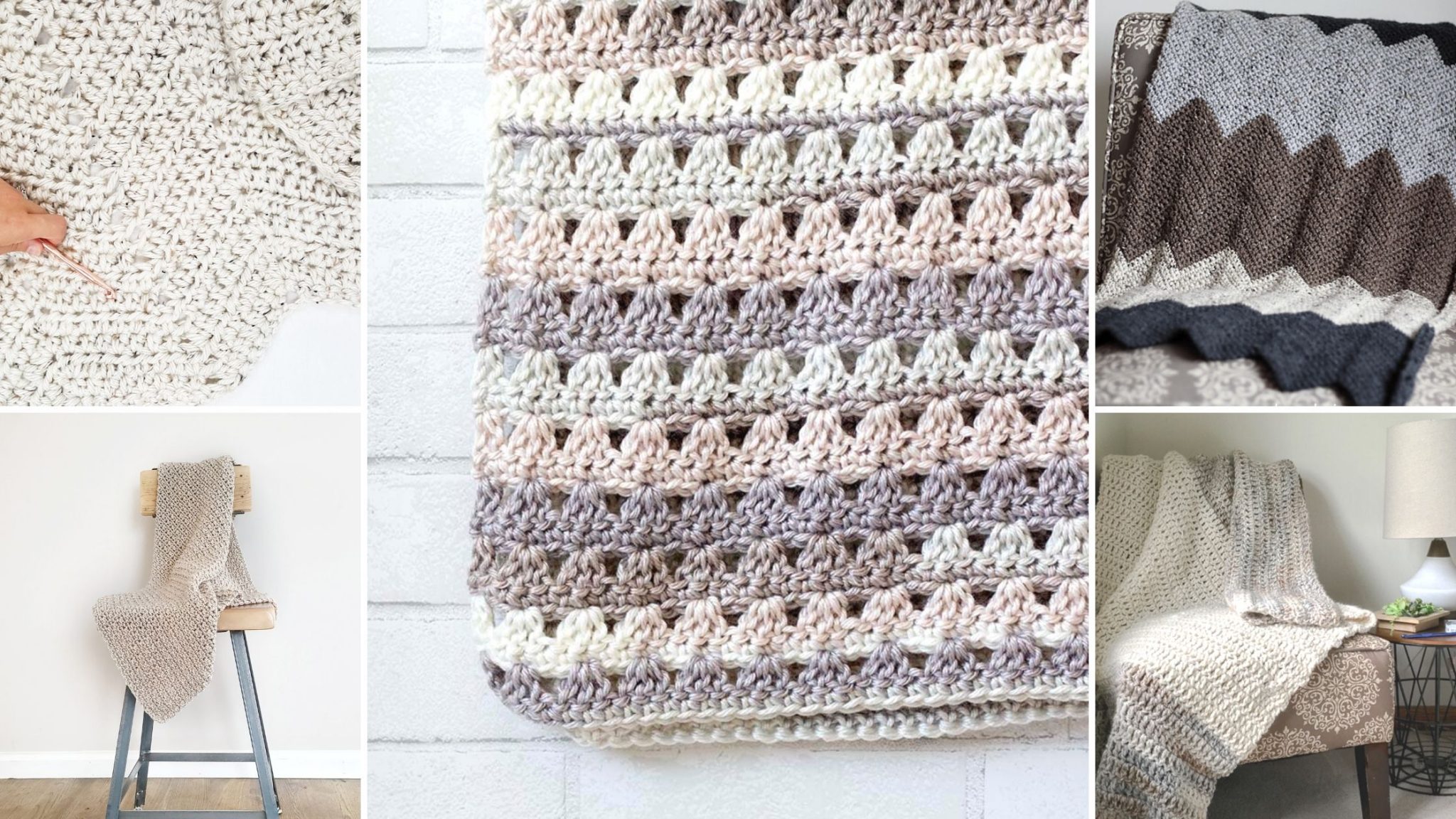 9 Modern Crochet Blanket Patterns Easy Crochet Patterns