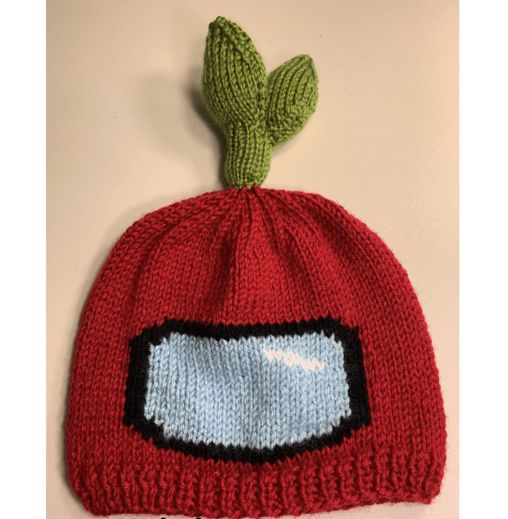 crochet among us beanie