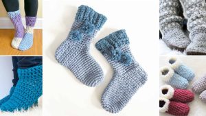 Free & Easy Crochet Slipper Patterns