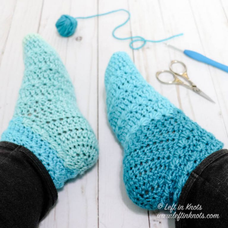 9 Free and Easy Crochet Patterns for Slippers - Easy Crochet Patterns