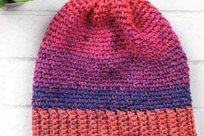 Simple Crochet Beanie Pattern