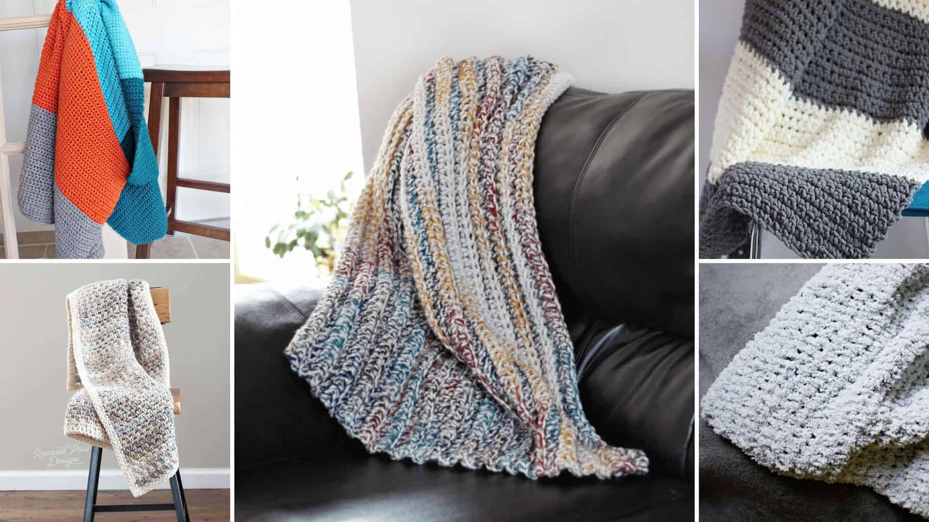 Beginner Quick and Easy Crochet Blanket Patterns   EasyCrochet.com
