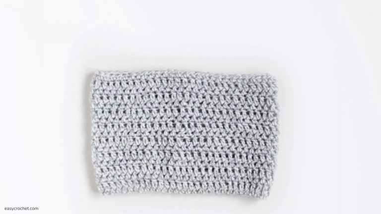 Easy Grey Cowl Crochet Pattern - Easy Crochet Patterns