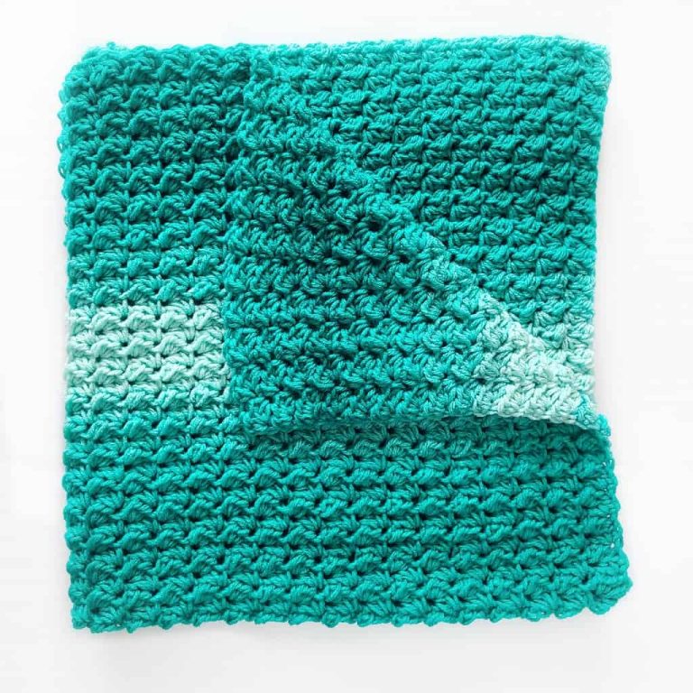 Ombre Crochet Blanket Pattern (Easy & Quick)
