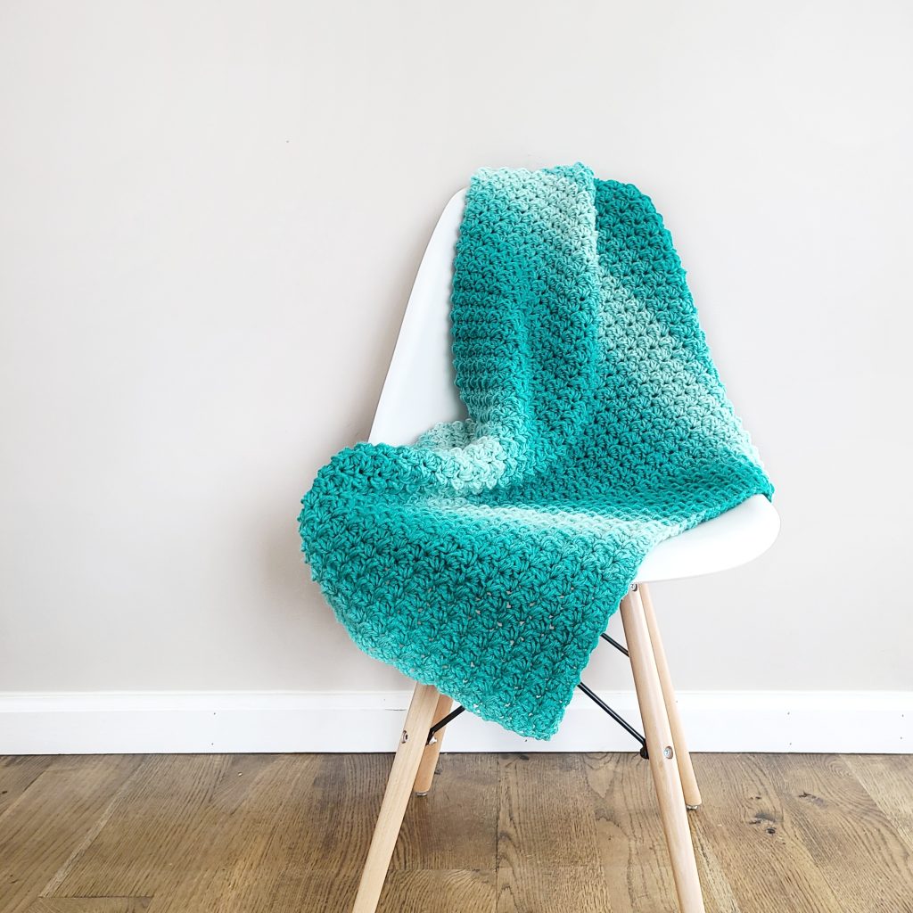 Beautiful Ombre Crochet Baby Blankets - Pattern Center