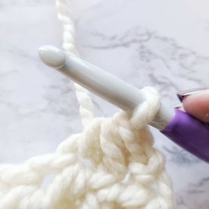 How to Half Double Crochet Two Stitches Together (hdc2tog)