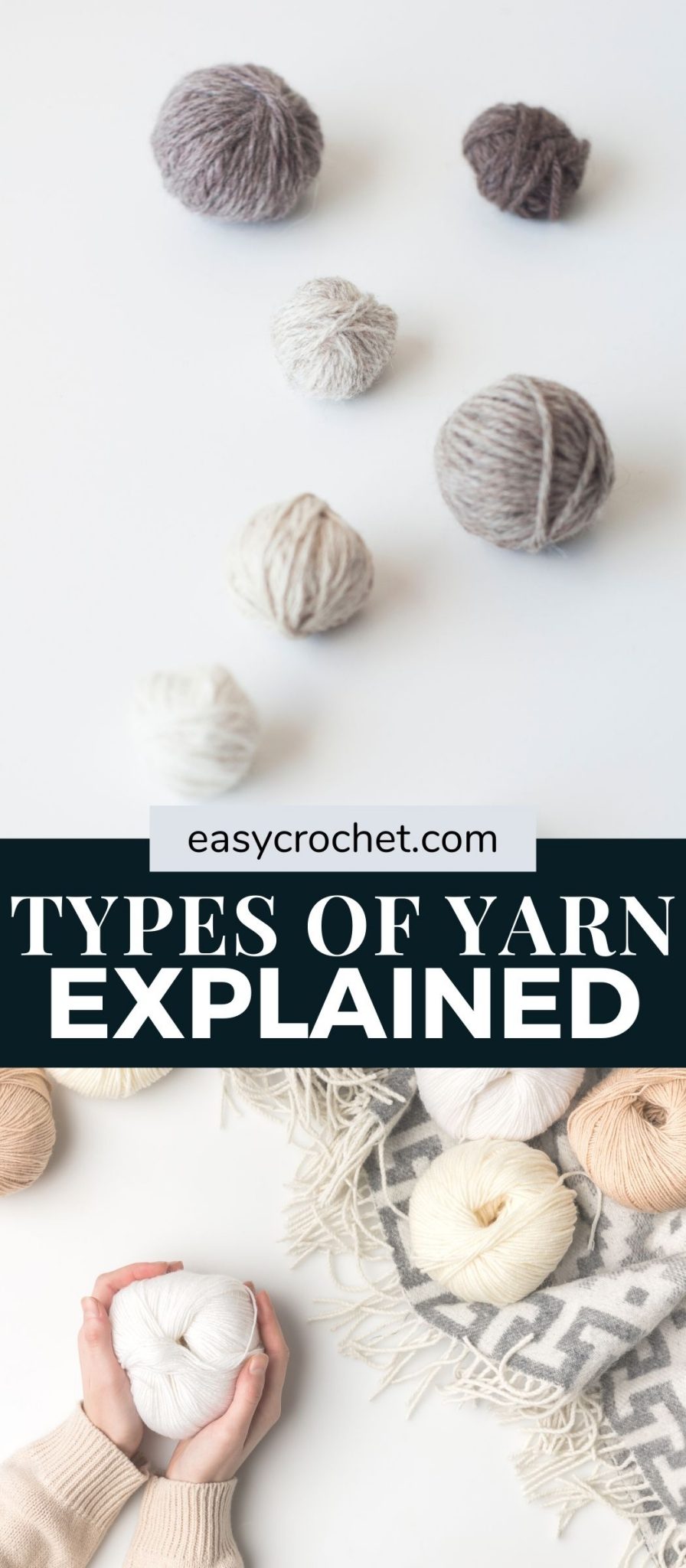 Different Types of Yarn Explained Easy Crochet Patterns